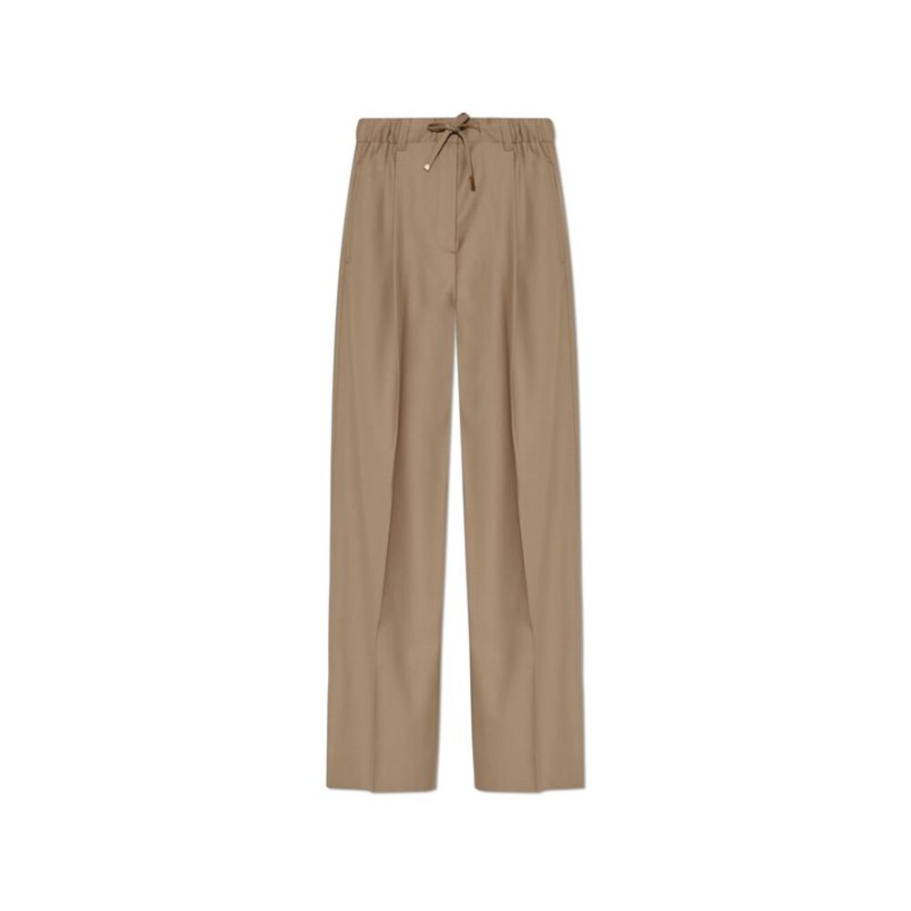 Creased trousers